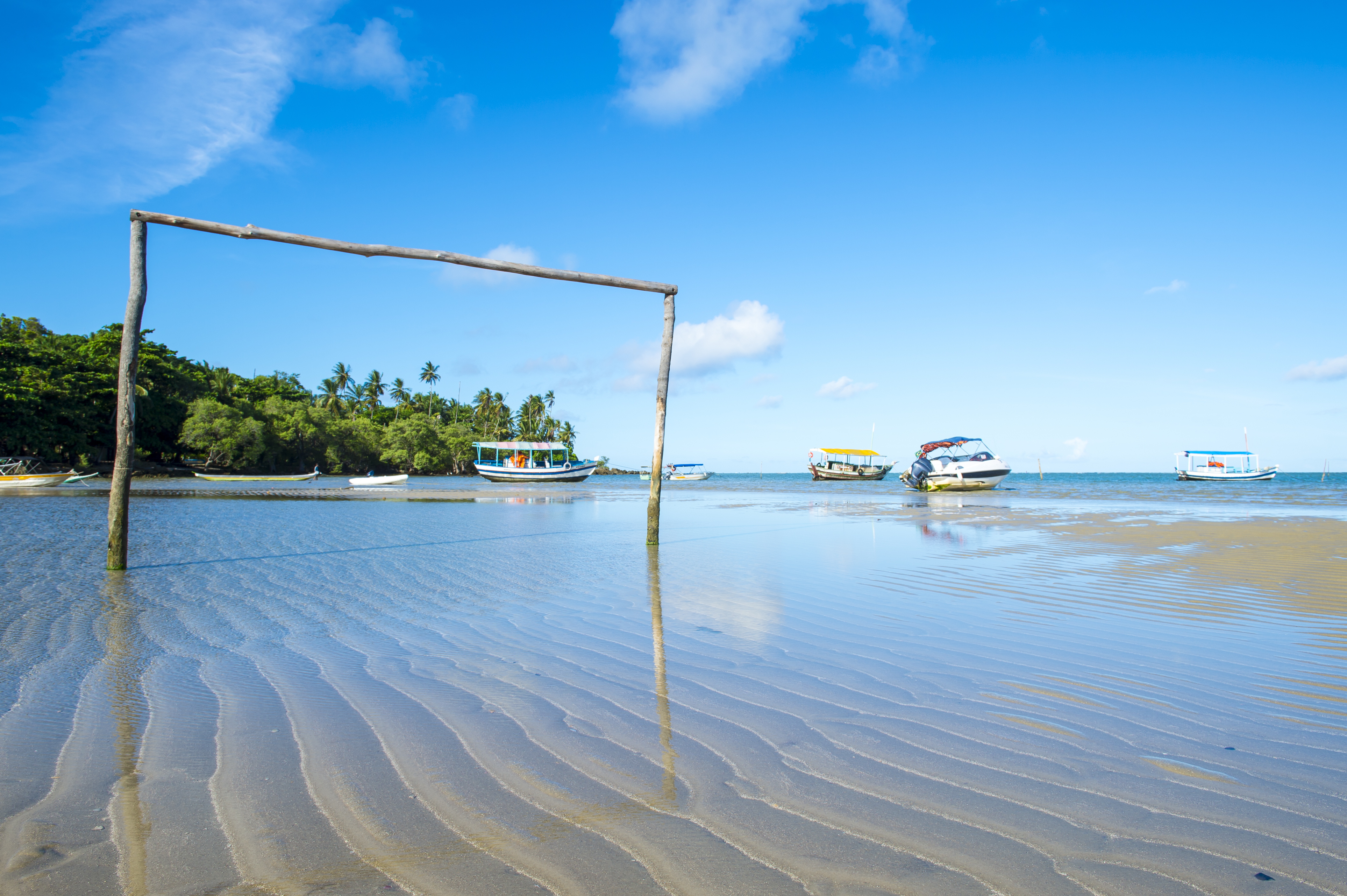 Praia do Moreré sur l´île de Boipeba