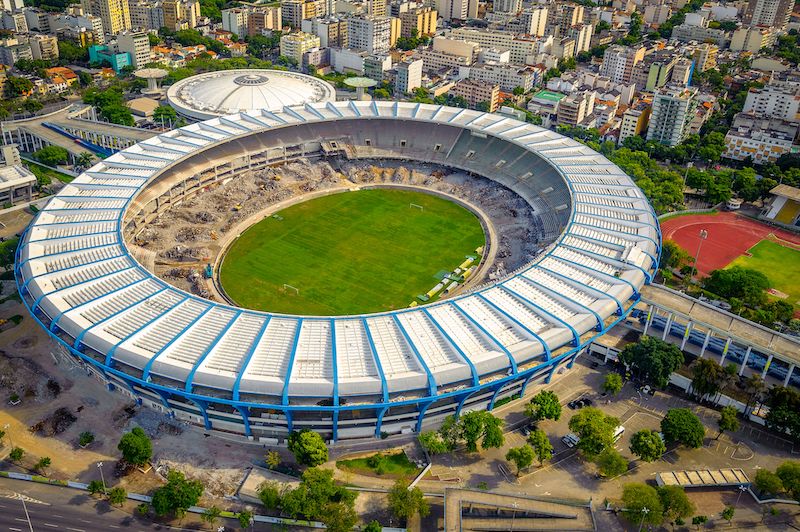 Visite du Maracana à Rio